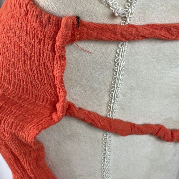 R. Vivimos Bohemian Gauze Halter Maxi Dress with Open Back (Size: Medium) - Picture 16 of 16